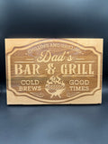 Dad's Bar and Grill (7 1/2" x 11")