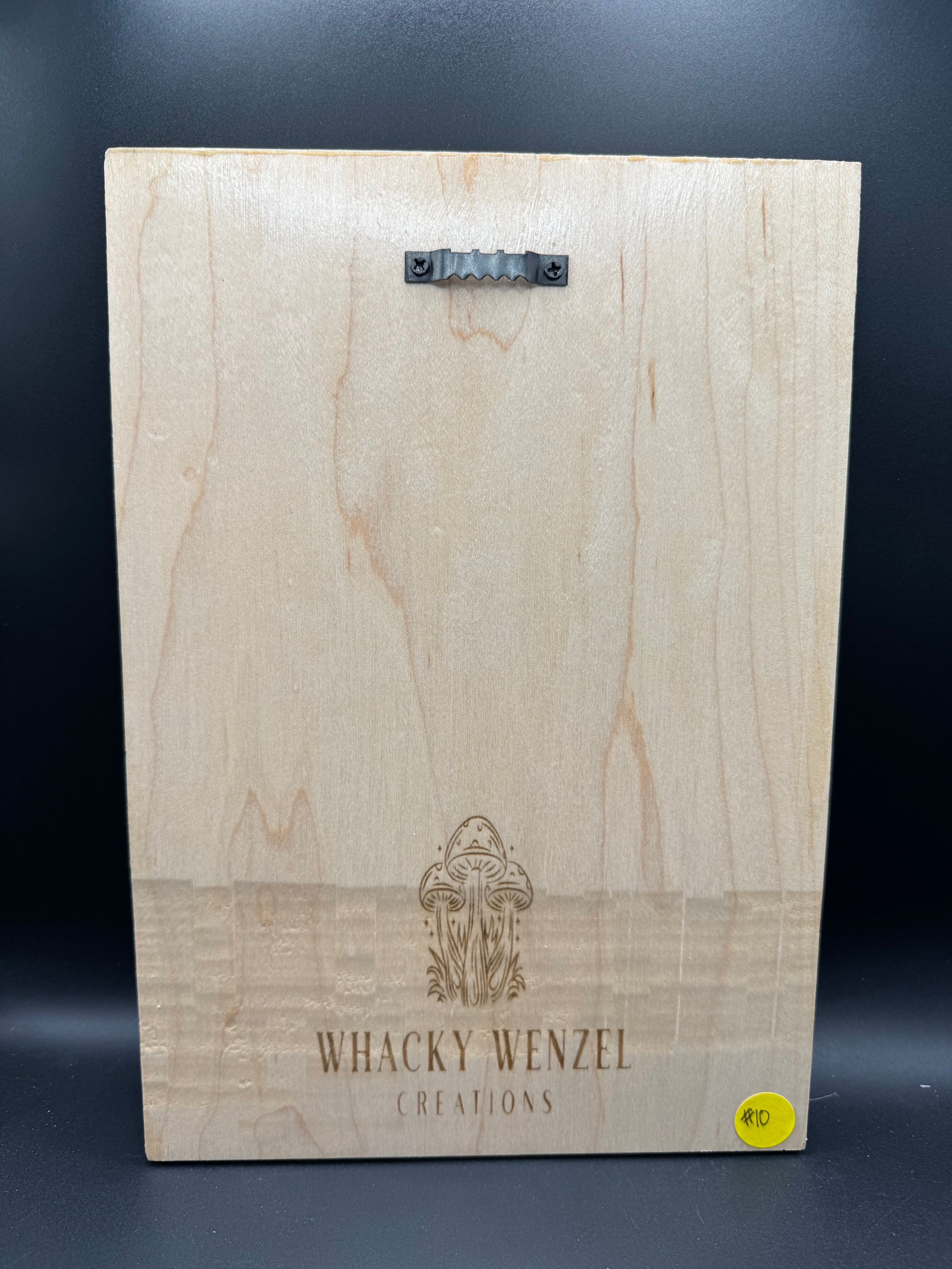 Wooden "Surviving purely out of spite" sign (8" x 10")