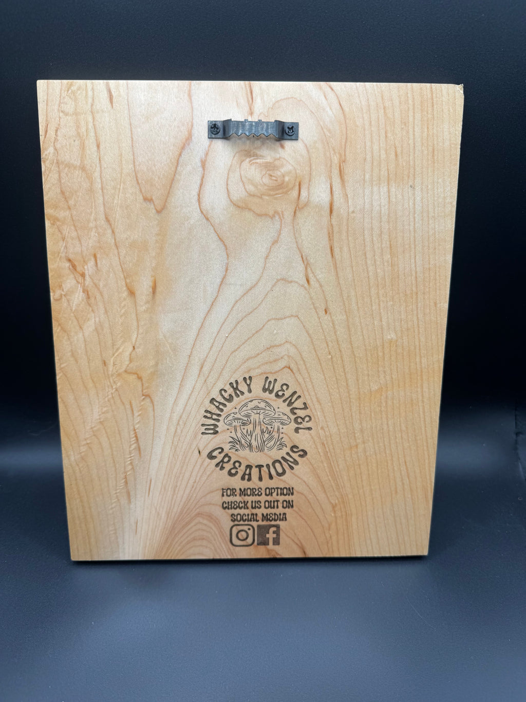 The Alcoholic - Tarot Card Skeleton Laser Engraved Wood Sign (8" x 10")