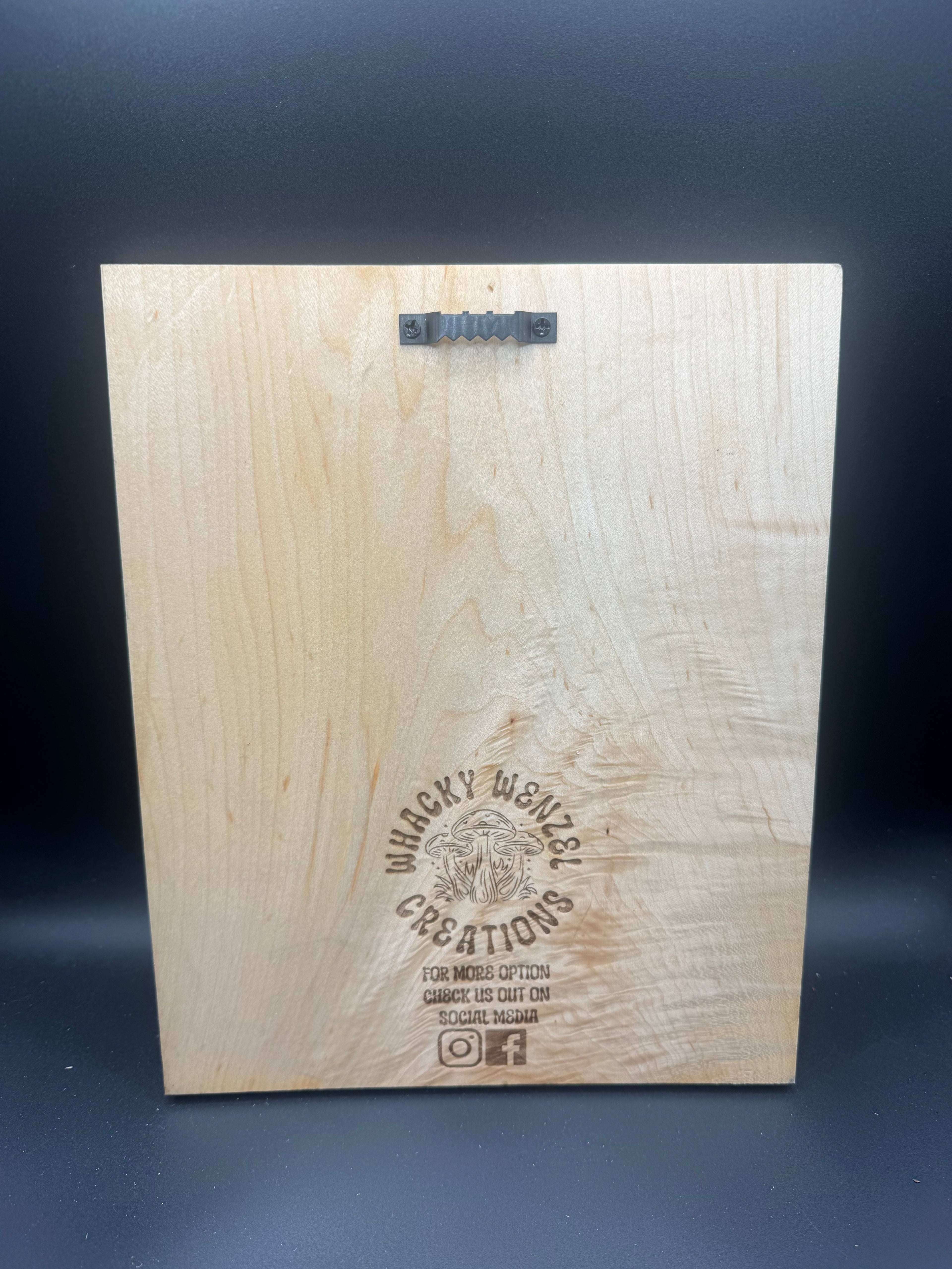 The Coffee - Tarot Card Laser Engraved Wood Sign (8" x 10")